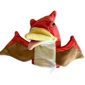 Aurora Red Dinosaur Hand Puppet